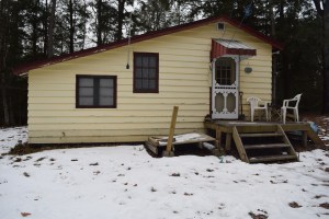 When we purchased the place, this is what was existing. We knew we wanted to build something bigger.