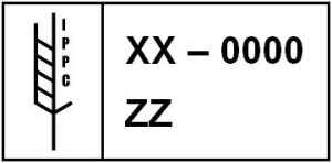 Look for this logo when gathering pallets for projects. 
